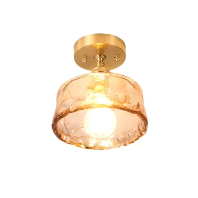 Nordische Deckenleuchte mit kreativem Glaskuppel-Design – Modernes Design für Flur und Wohnzimmer