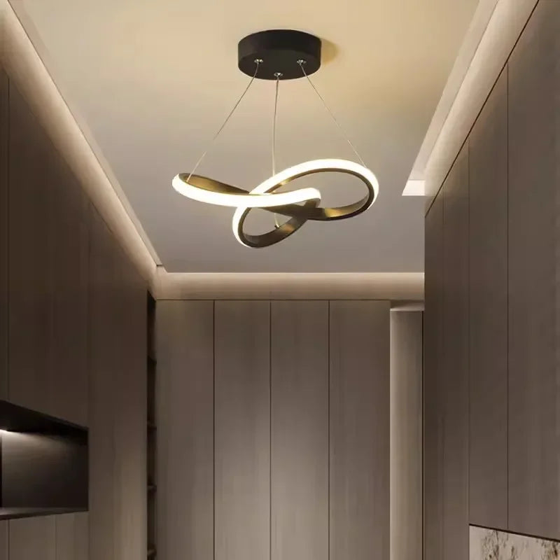 LumiWave LED Deckenlampe | Energieeffiziente Designlampe für Wohnzimmer, Schlafzimmer & Küche | Modernes LED Licht