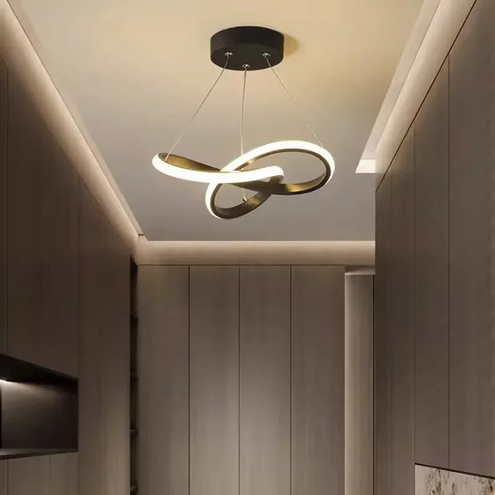 LumiWave LED Deckenlampe | Energieeffiziente Designlampe für Wohnzimmer, Schlafzimmer & Küche | Modernes LED Licht