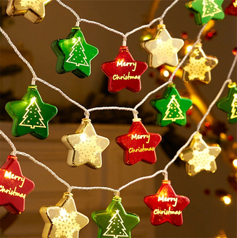 Festliche Glitzer-Orb-Kugel-LED-Lichterketten