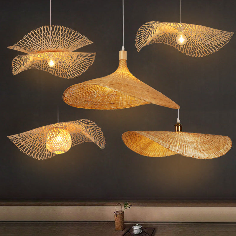 Künstlerisch Wellen-Design Pendelleuchte