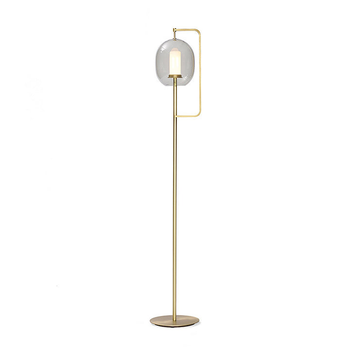 Moderne Glaslaterne Stehlampe