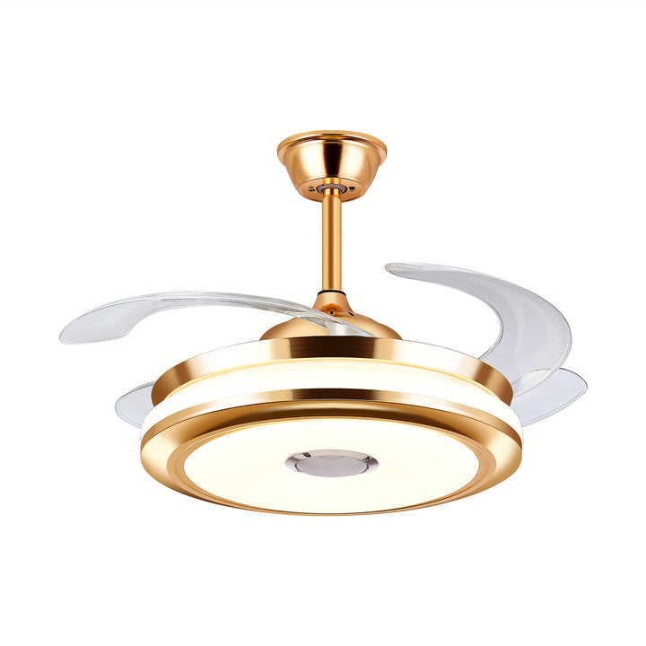 Zeitgenössische Deckenventilator Lichtinstallation