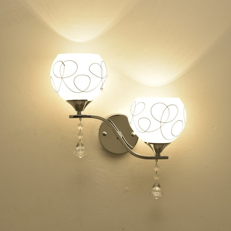 Moderne Elegante Doppel-Glühbirnen-Wandleuchte