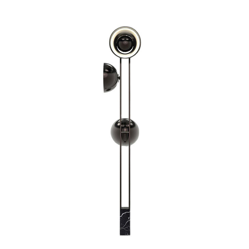 Moderne Stehlampe mit Marmorfuß