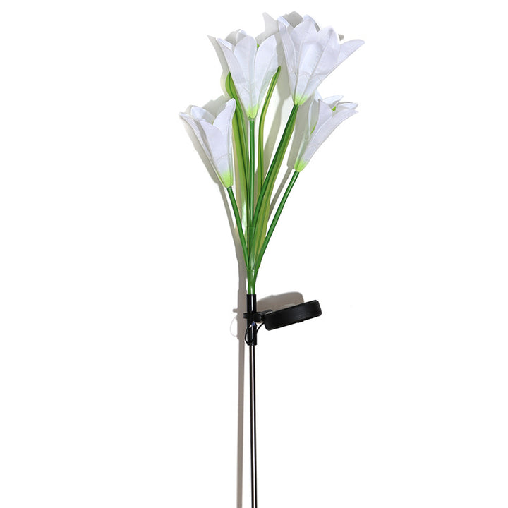 Solarbetriebene Gartenlampe