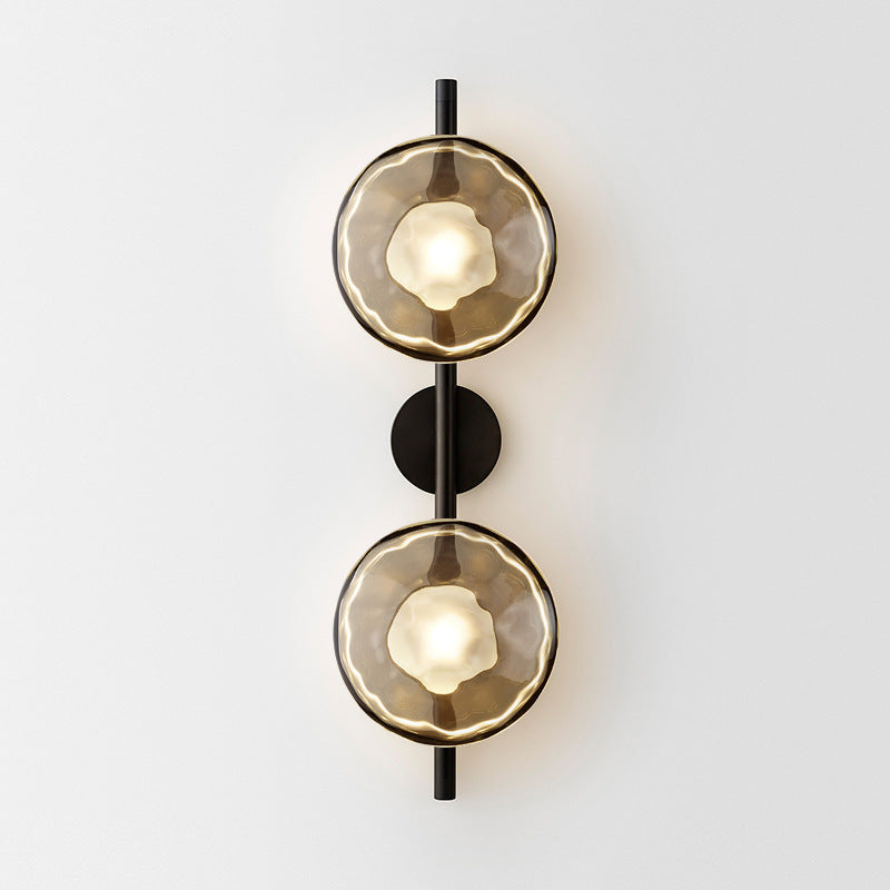 Moderne Dual-Dome Wandleuchte