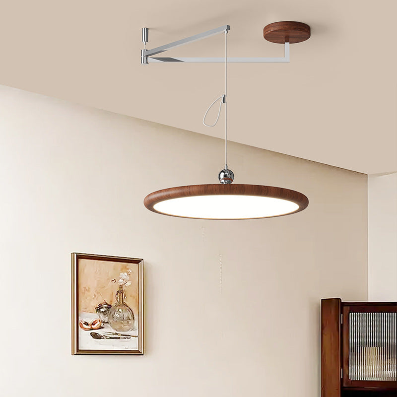 Minimalistische Holz Pendelleuchte
