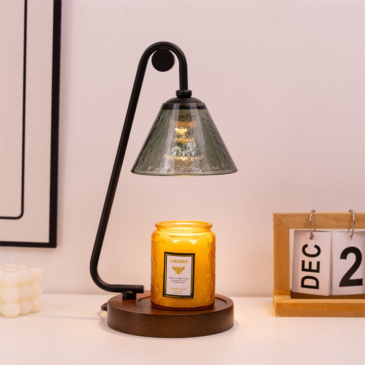 Industriestyle Glas Tischlampe