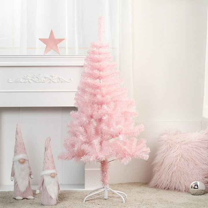 Rosa Dekorativer Weihnachtsbaum