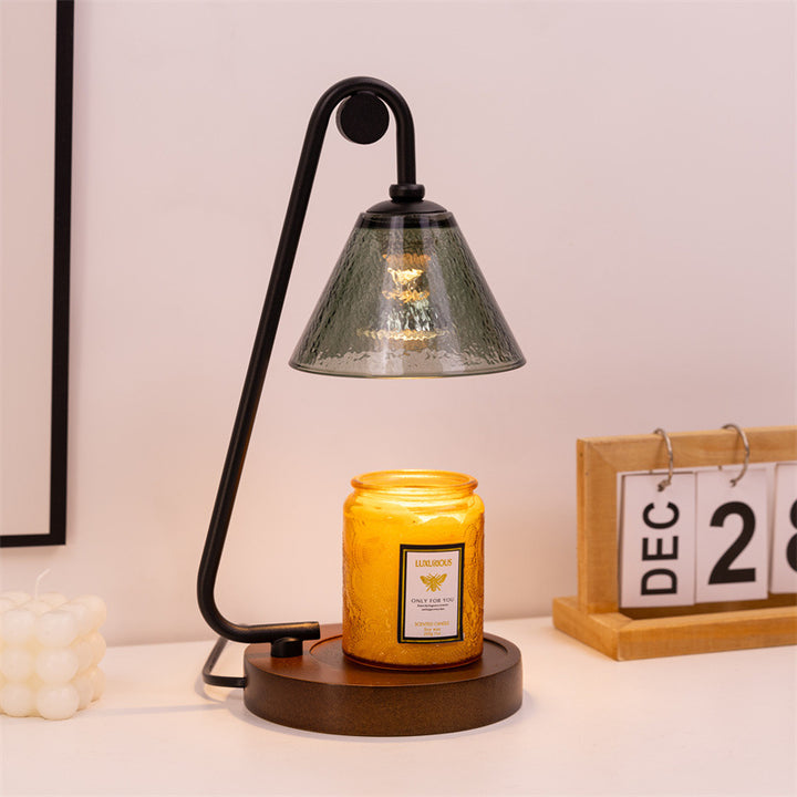 Industriestyle Glas Tischlampe