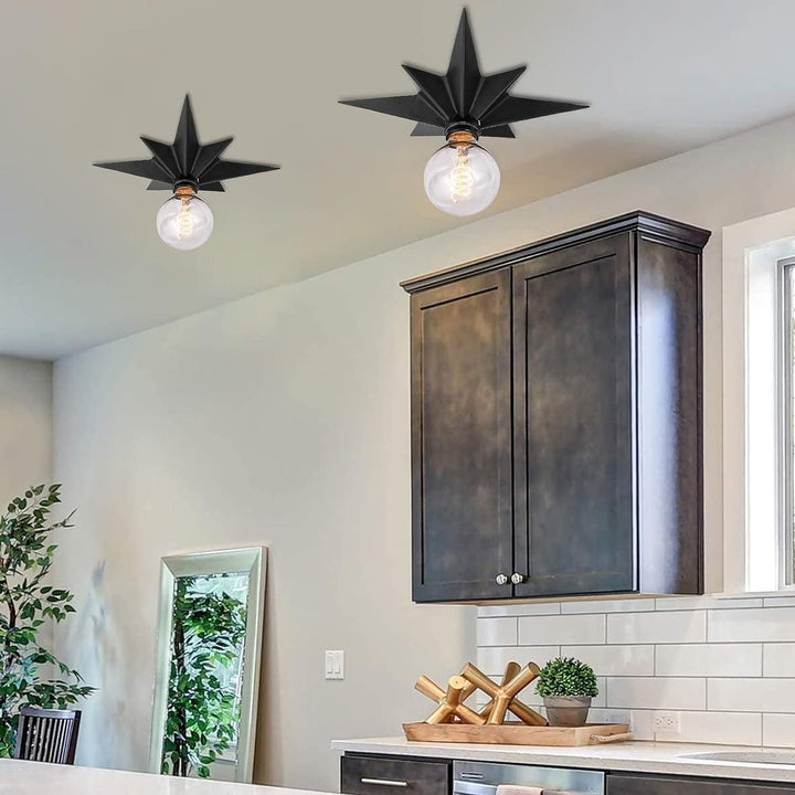 Moderne sternförmige Deckenlampe