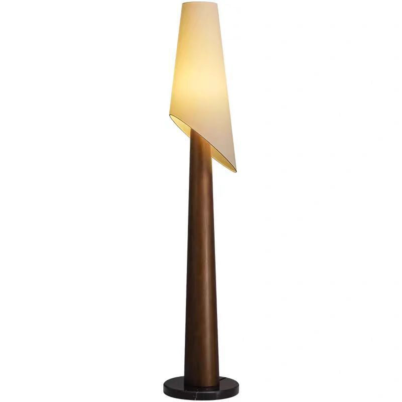 Moderne Minimalistische Stehlampe mit Weichglanzschirm