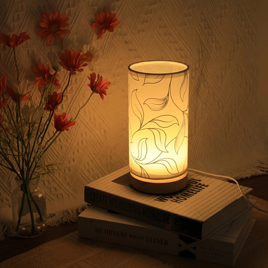 Moderne Blumen Design Tischlampe