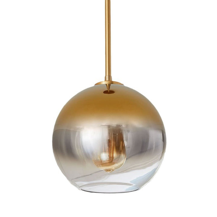 Moderne Glas-Globus-Hängelampe