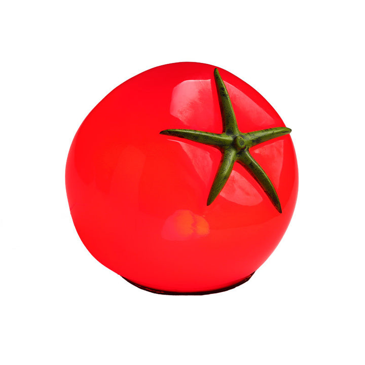 Tomatenförmige dekorative Tischlampe