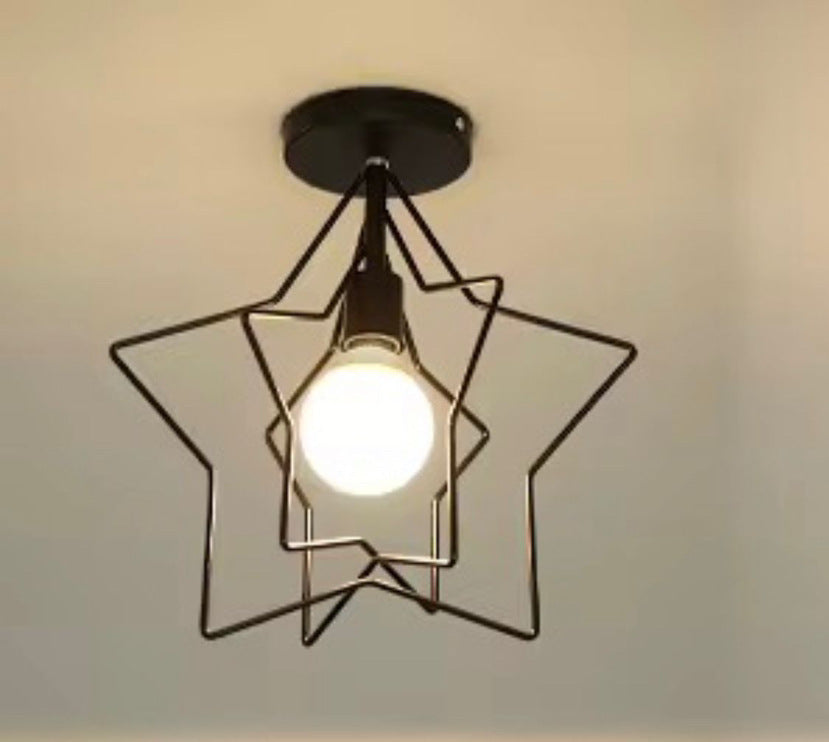 Geometrische Deckenleuchte