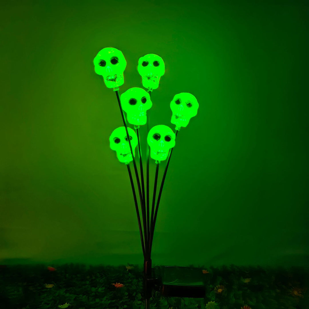 Dekorative Totenkopf-Lampe