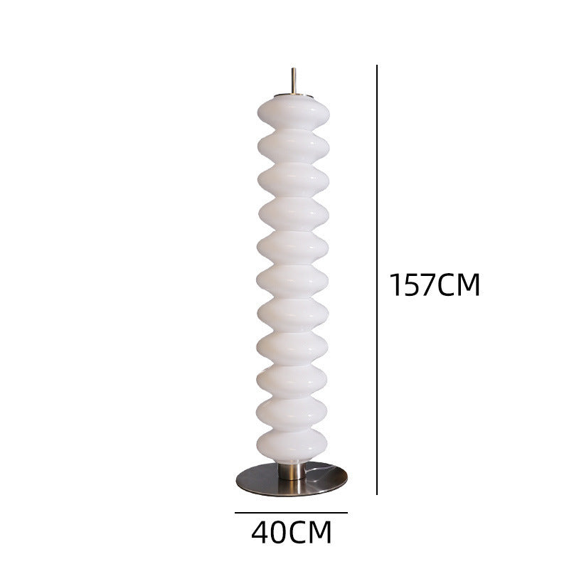 Skulptural Stehlampe mit geschwungenem Design