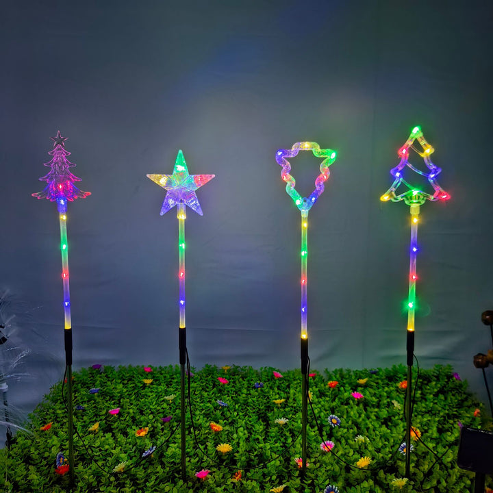 Dekorative Gartensteckerlichter