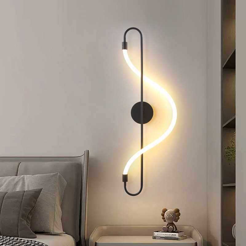 Künstlerische LED Wandleuchte