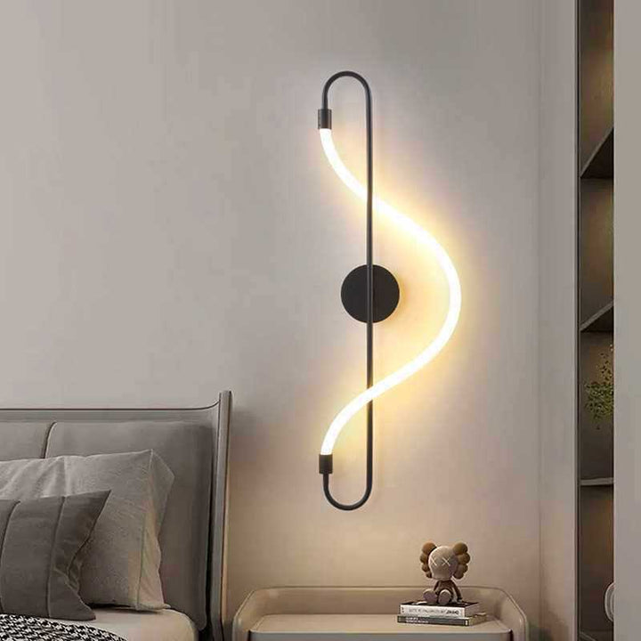 Künstlerische LED Wandleuchte