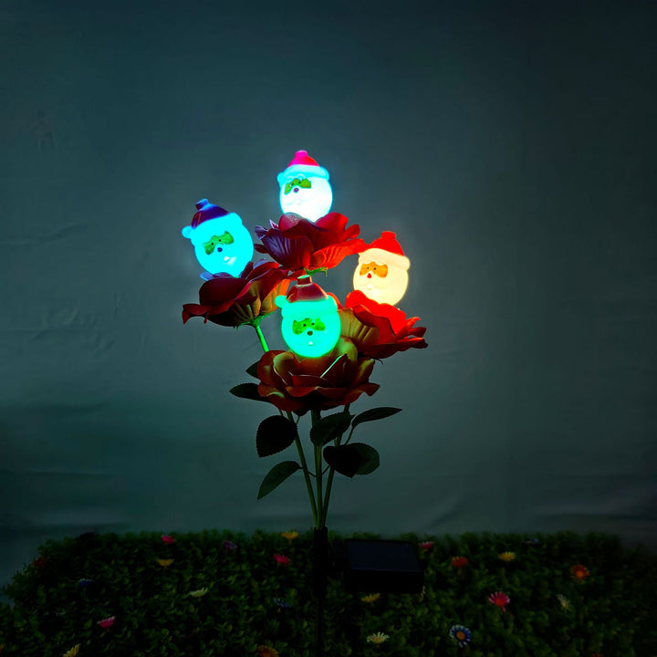 Dekorative LED Santa Rose Lichter