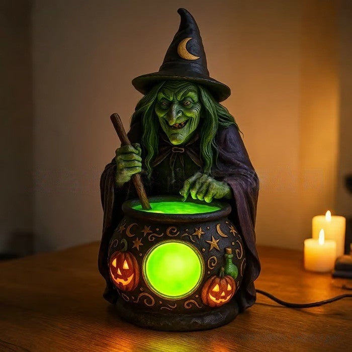 Dekorative Hexentischlampe