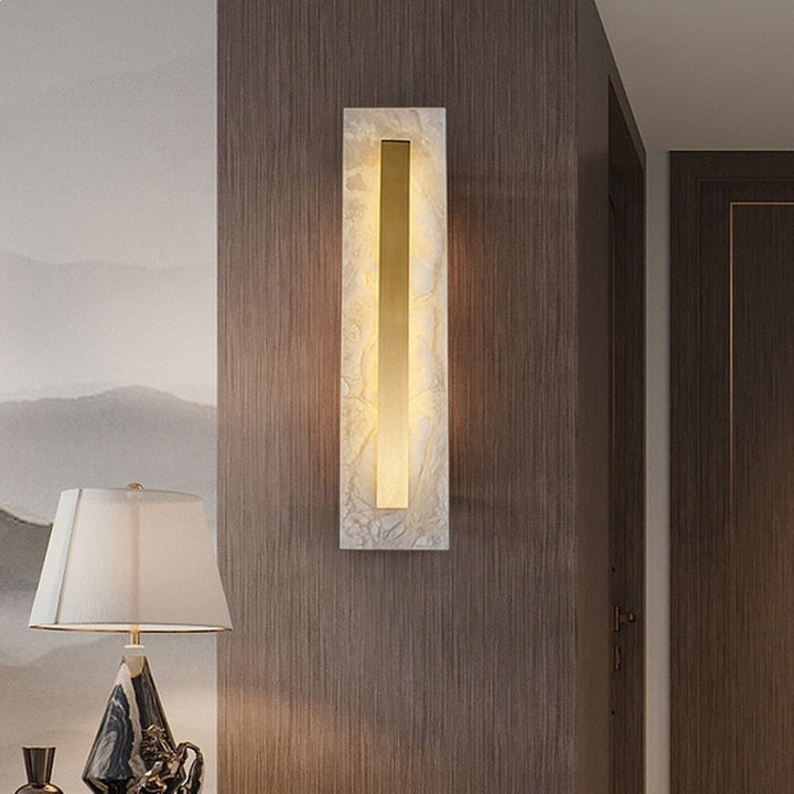 Moderne Alabaster Wandleuchte