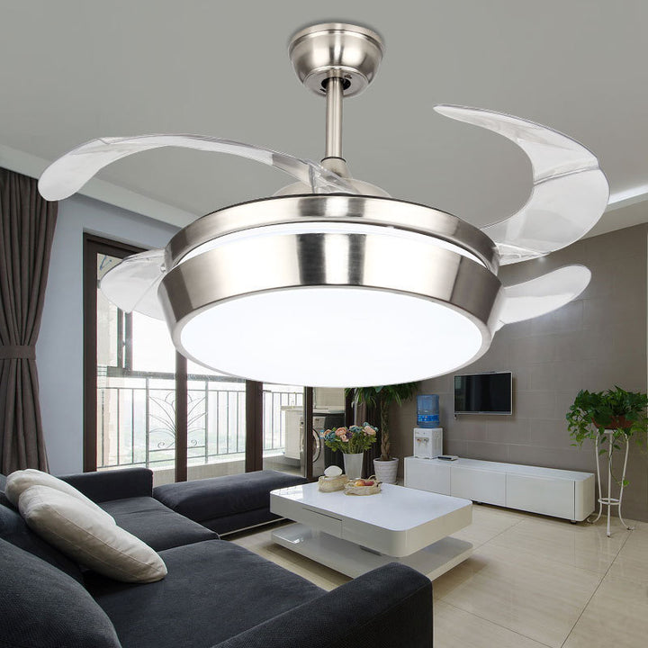 Zeitgenössische Deckenventilator Lichtinstallation