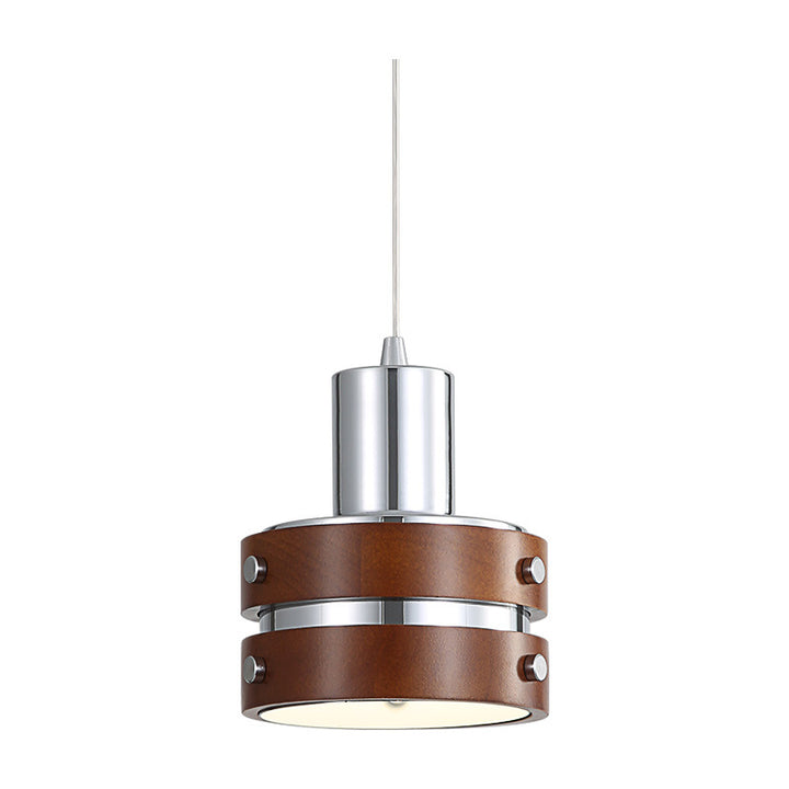 Vintage-inspirierten Leder Pendelleuchte