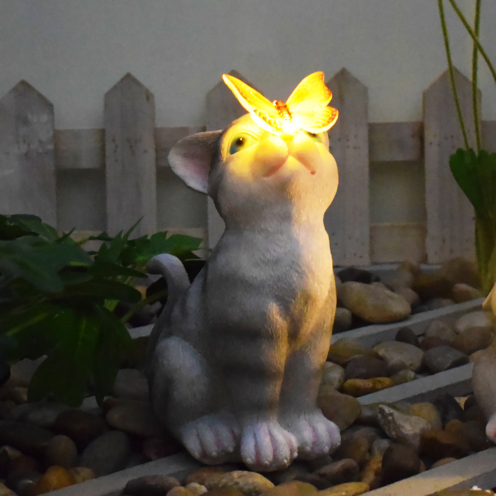 Solar Turtle Sukkulententöpfer Mit LED-Lichtern Texturiertes Harz Gartenstatue