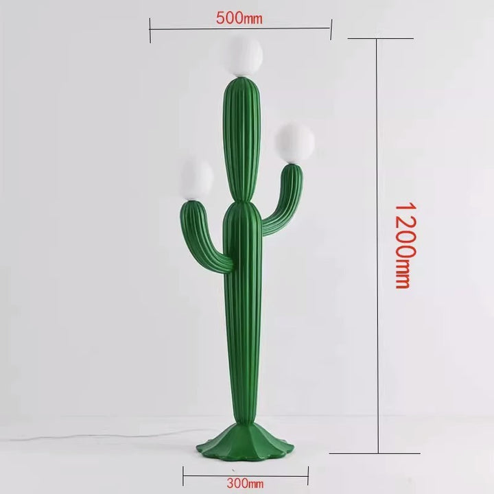 Kaktusförmige Stehlampe