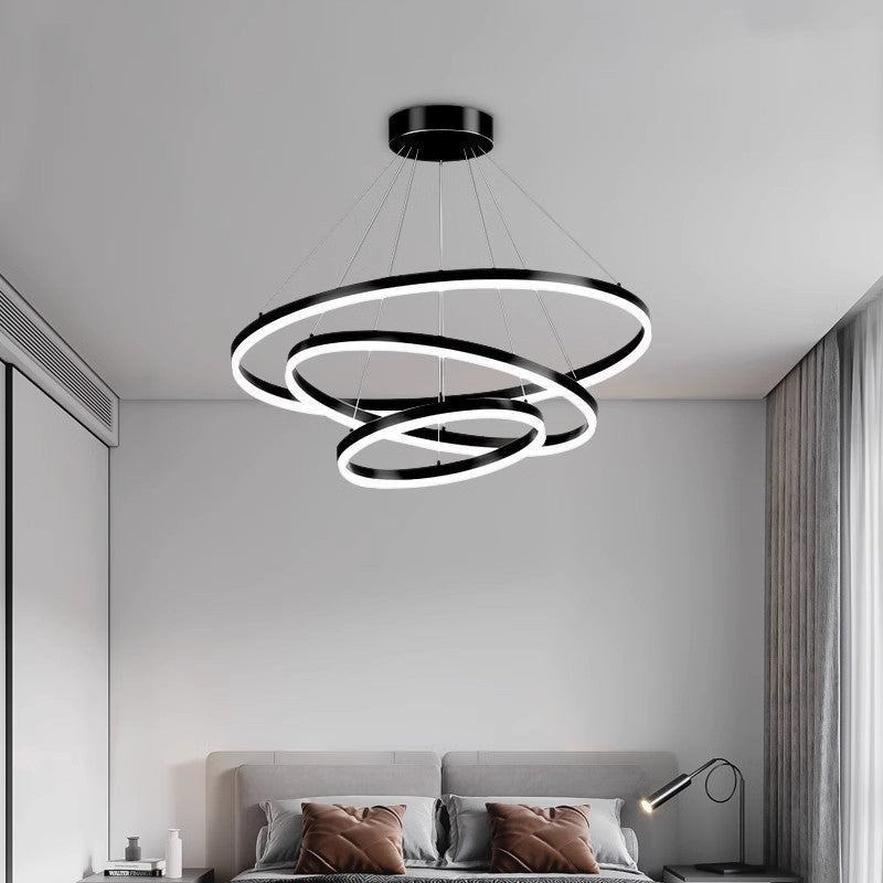Moderne Spiral-LED-Hängelampe