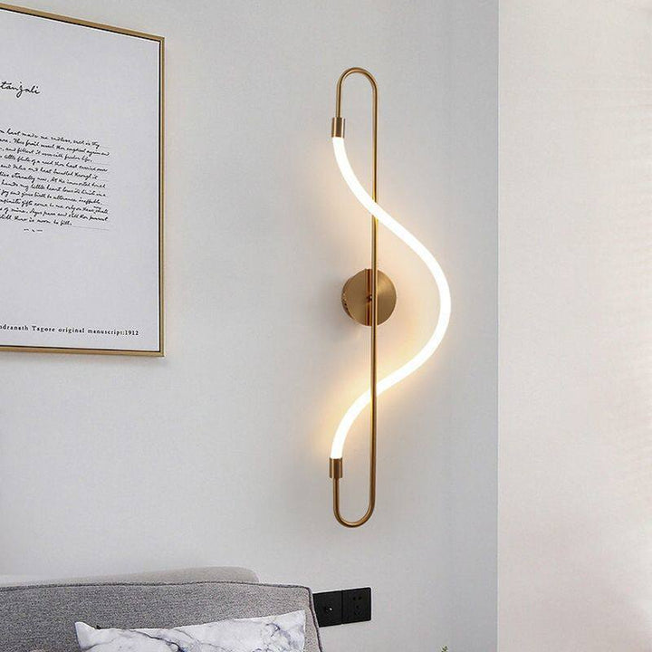 Künstlerische LED Wandleuchte