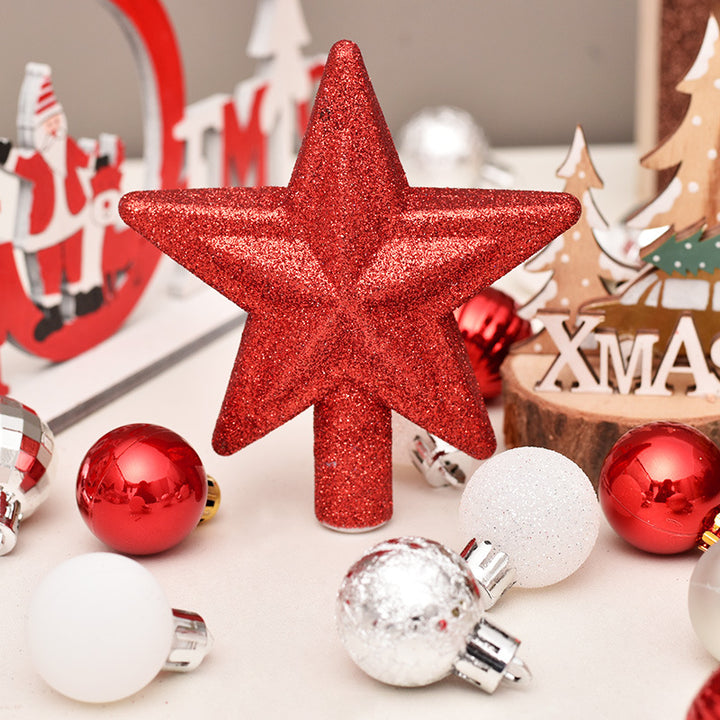 Dekoratives Weihnachtsornament-Set