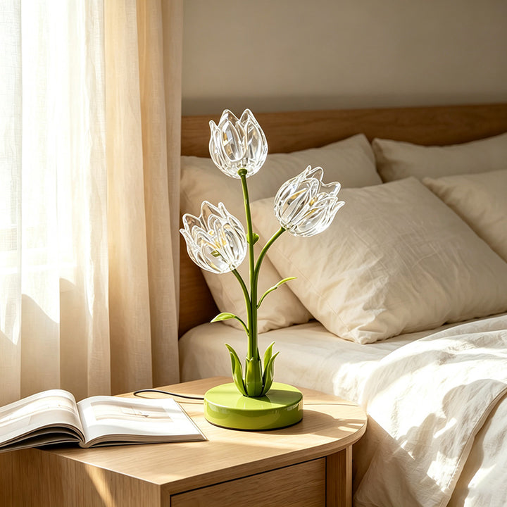 Florale Dessert Tischlampe