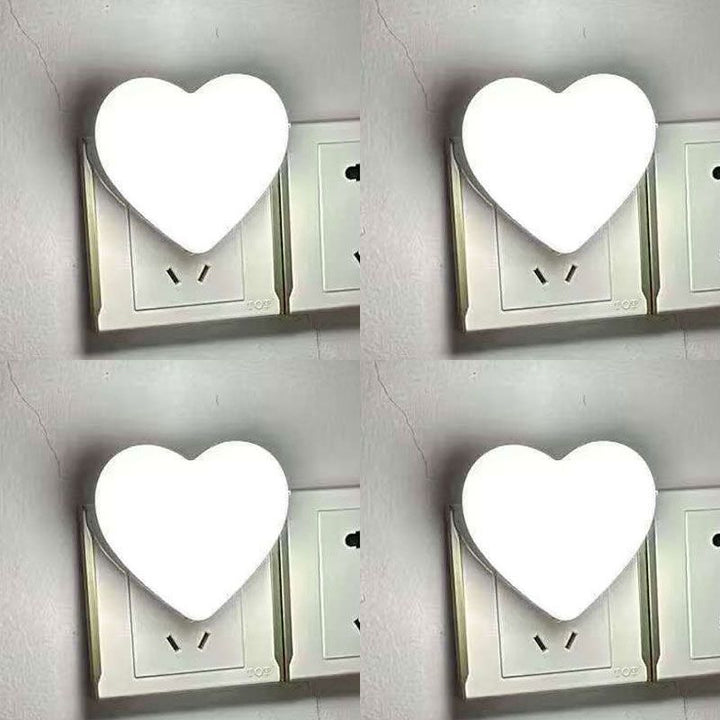 Herzförmiger Plug-In Ambient Nachtlicht mit sanftem LED-Leuchten