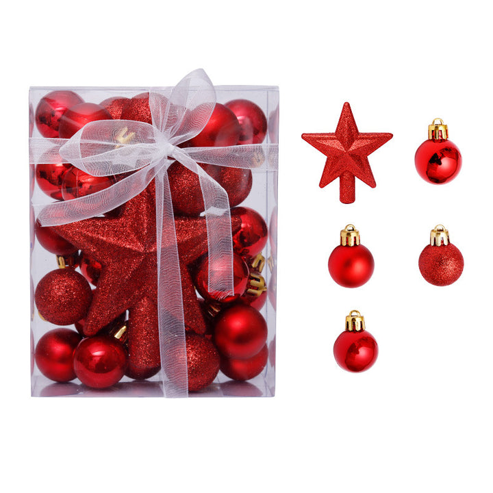 Dekoratives Weihnachtsornament-Set