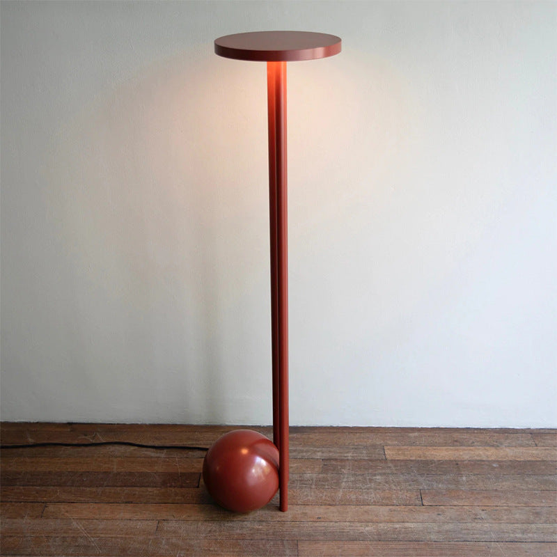 Moderne skulpturale Stehlampe