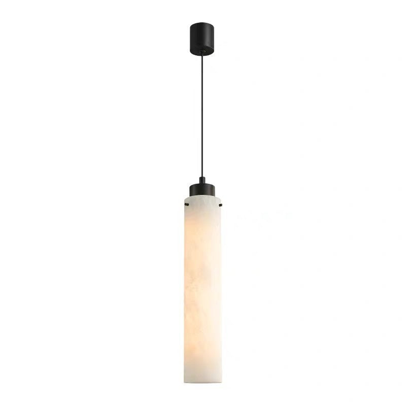 Moderne Marmor Zylinder Pendelleuchte