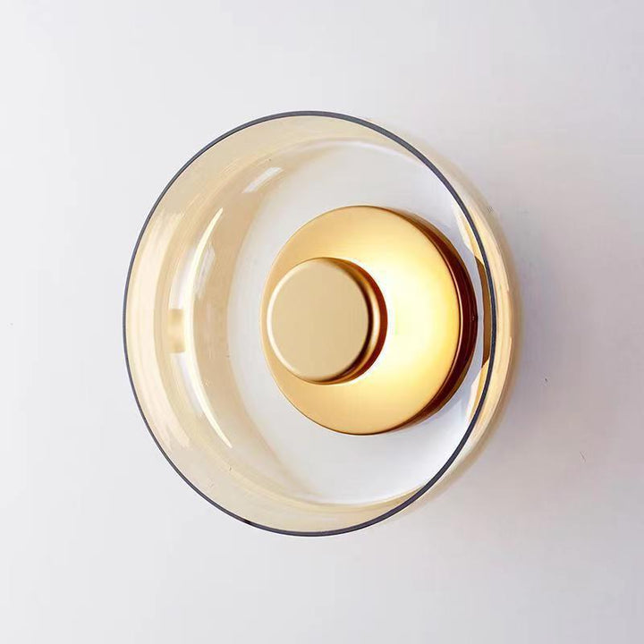 Moderne Glas Wandleuchte