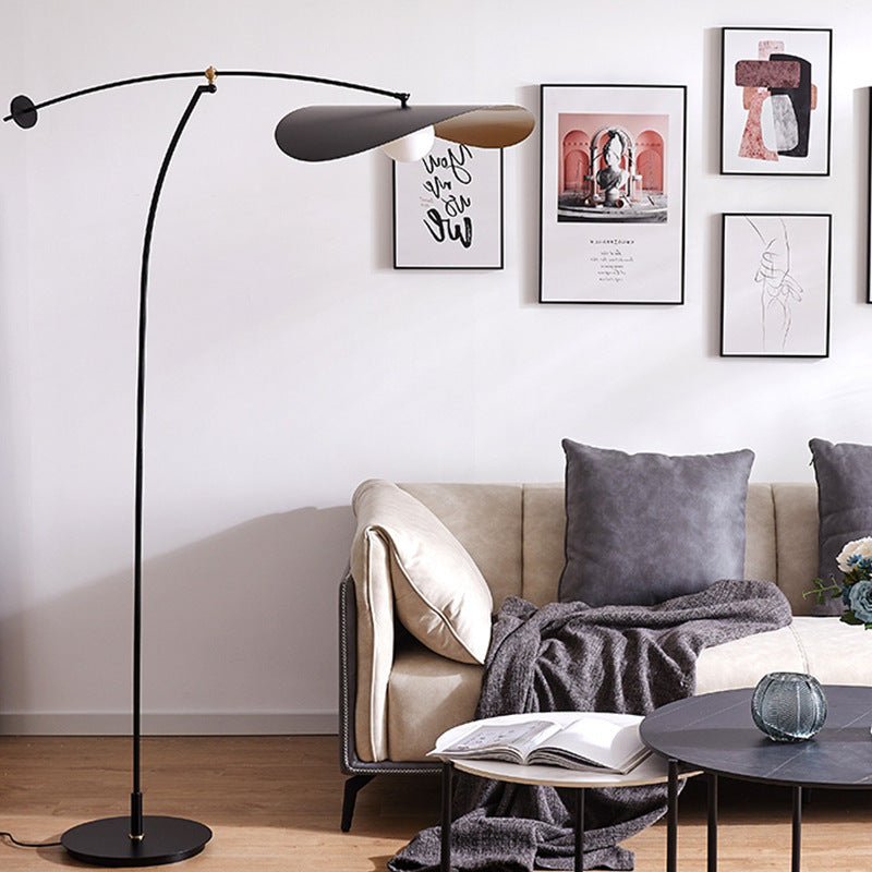 Moderne Bogen Stehlampe mit verstellbarer Höhe
