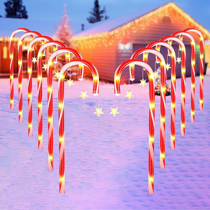 Dekorative Solar-Zuckerstangenlichter