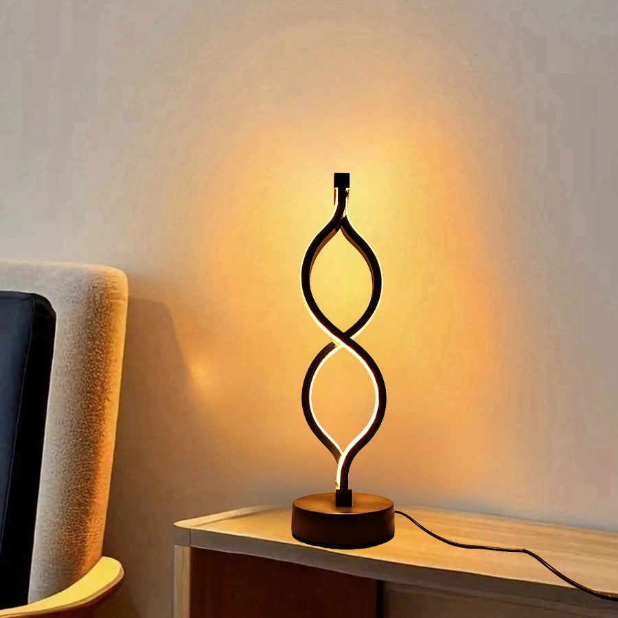 Abstrakte dekorative Tischlampe