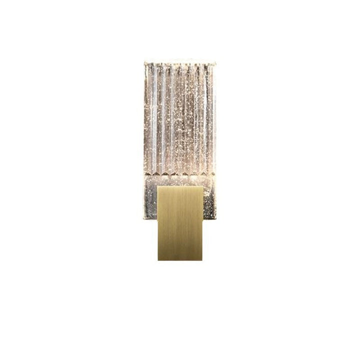 Minimalistische lineare Wandlampe