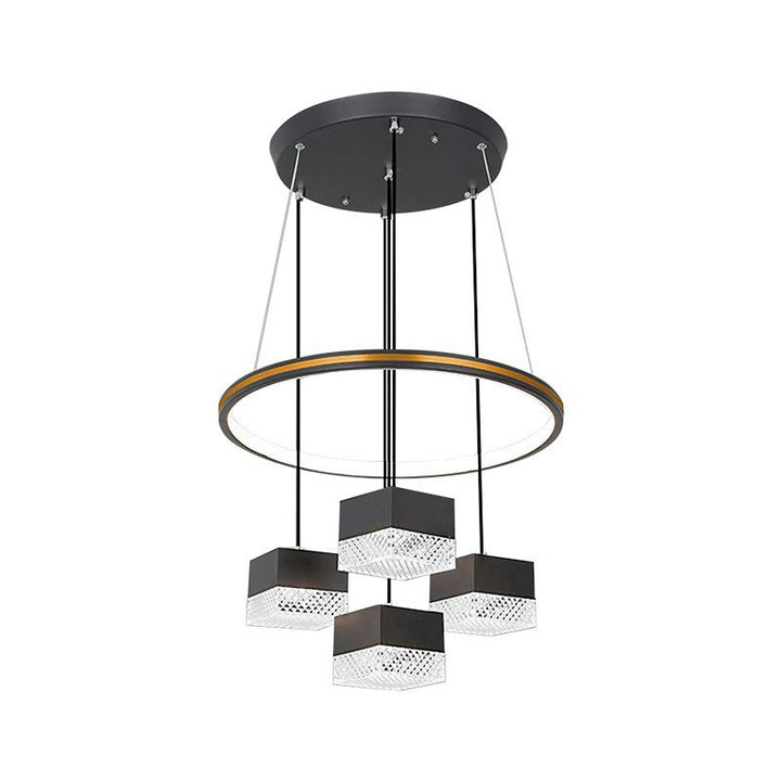 Moderne geometrische Pendelleuchte
