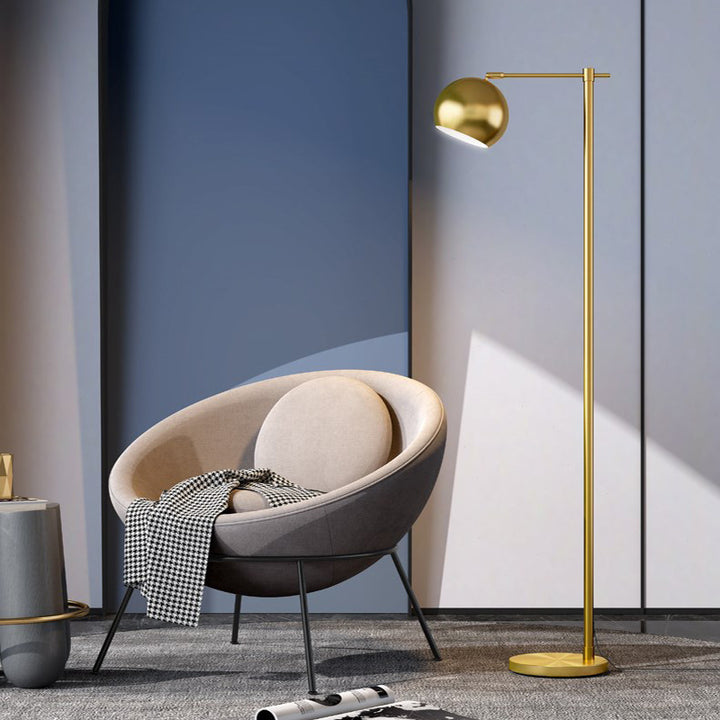 Verstellbare Metall-Stehlampe