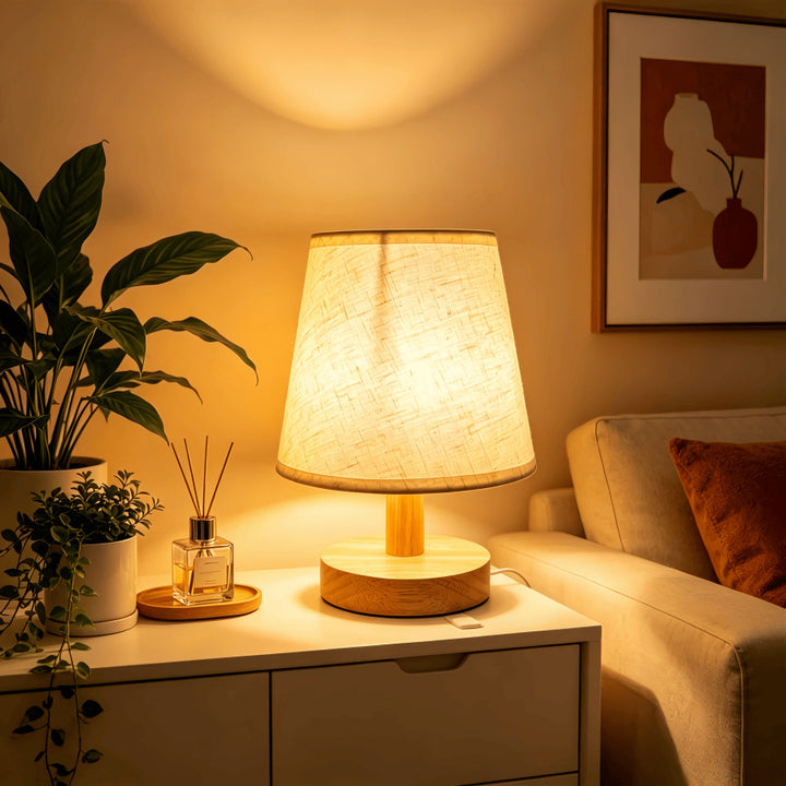 Dekorative Tischlampe