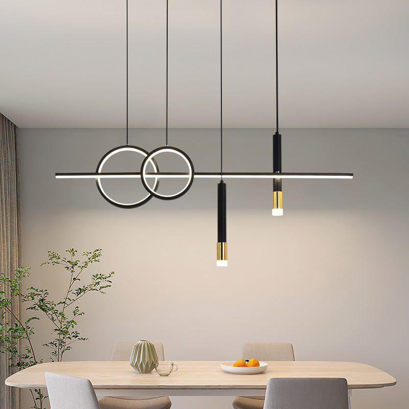 Moderne geometrische Pendelleuchte